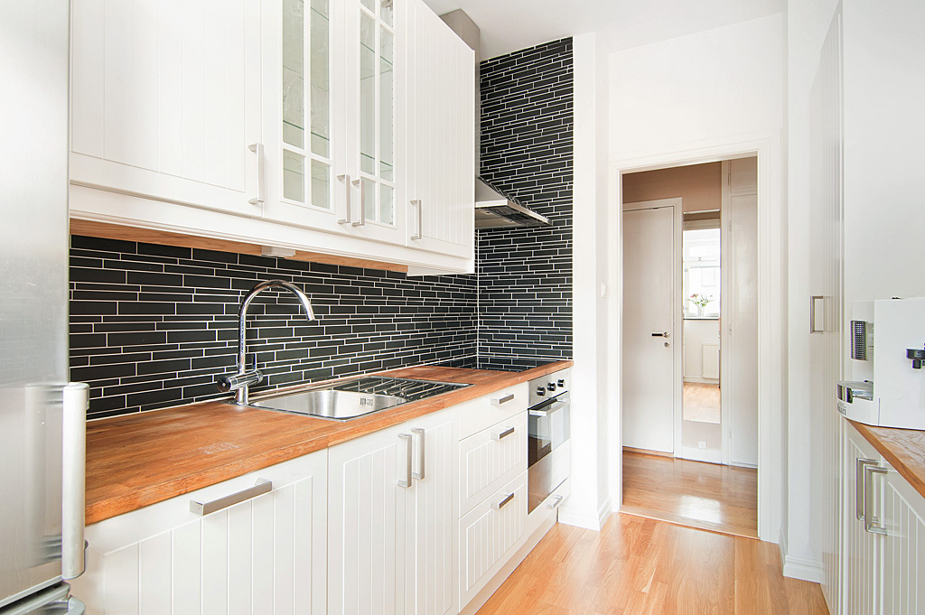 Platsbyggt kök i lgh. Landala Vasastan